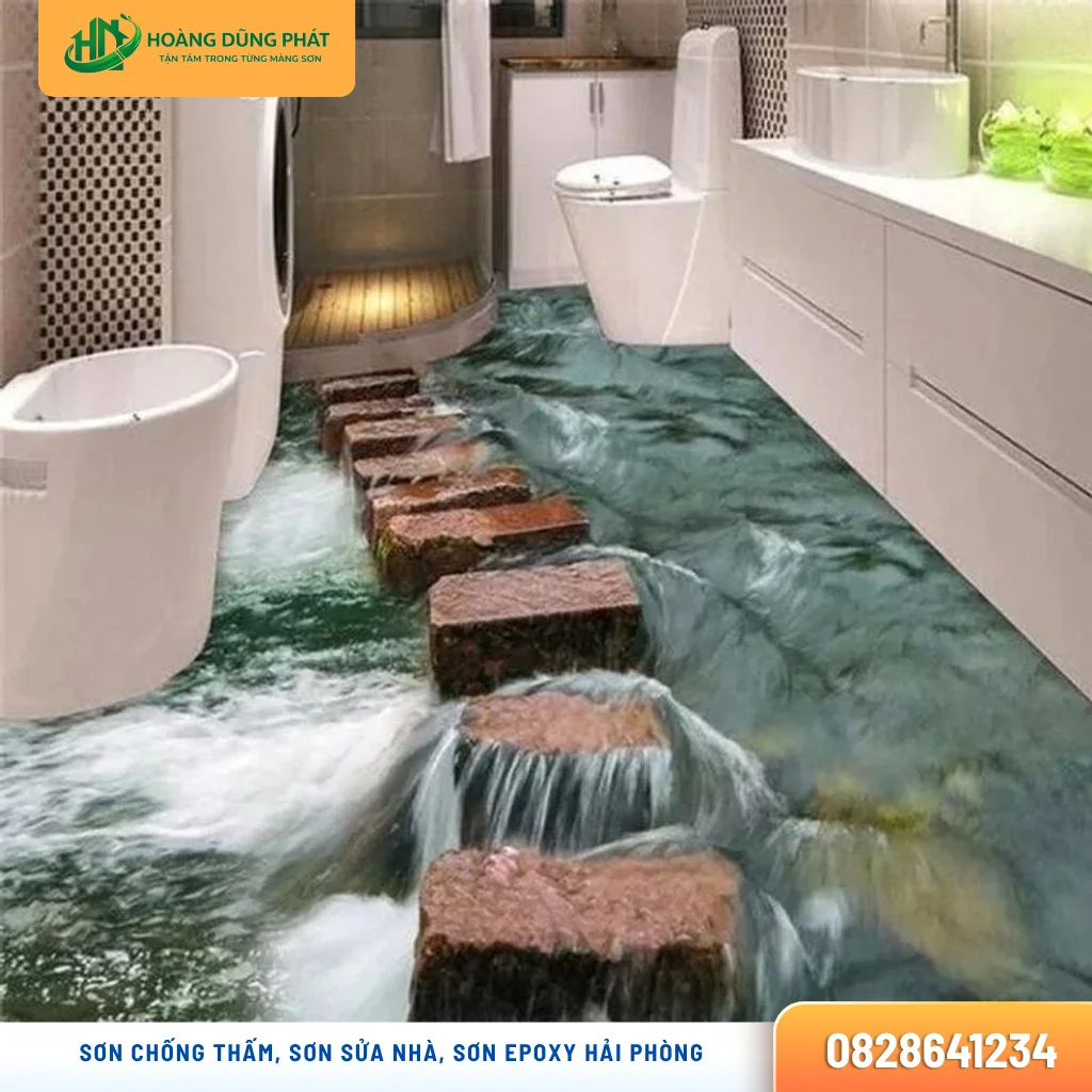Sơn nền Epoxy 3D: Khái niệm, ưu nhược điểm cần biết
