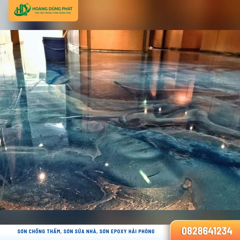 Sơn nền Epoxy 3D là gì và có những ưu nhược điểm gì? - hình 2